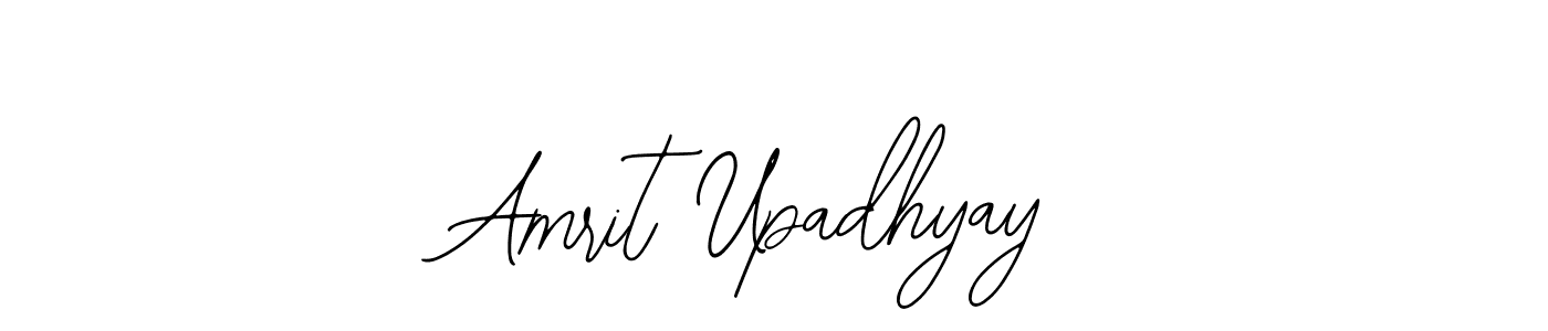 Make a beautiful signature design for name Amrit Upadhyay. With this signature (Bearetta-2O07w) style, you can create a handwritten signature for free. Amrit Upadhyay signature style 12 images and pictures png