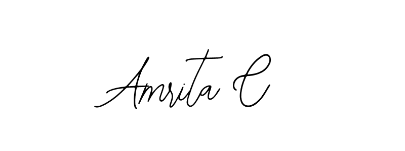 Also we have Amrita C name is the best signature style. Create professional handwritten signature collection using Bearetta-2O07w autograph style. Amrita C signature style 12 images and pictures png