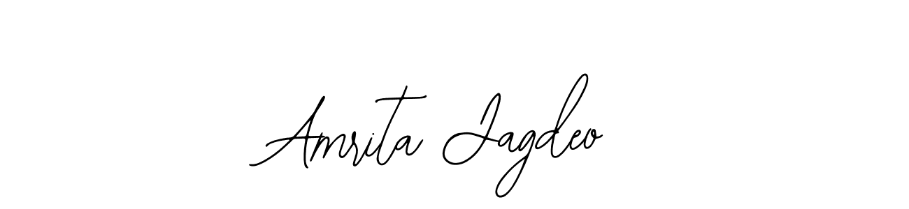 You should practise on your own different ways (Bearetta-2O07w) to write your name (Amrita Jagdeo) in signature. don't let someone else do it for you. Amrita Jagdeo signature style 12 images and pictures png