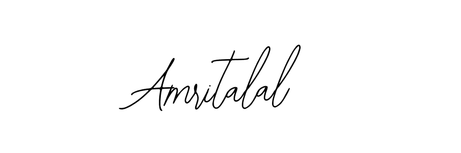 Use a signature maker to create a handwritten signature online. With this signature software, you can design (Bearetta-2O07w) your own signature for name Amritalal. Amritalal signature style 12 images and pictures png