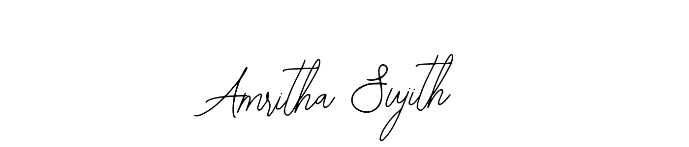 Make a beautiful signature design for name Amritha Sujith. With this signature (Bearetta-2O07w) style, you can create a handwritten signature for free. Amritha Sujith signature style 12 images and pictures png