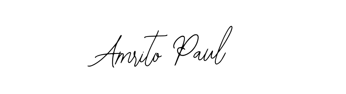 Make a beautiful signature design for name Amrito Paul. With this signature (Bearetta-2O07w) style, you can create a handwritten signature for free. Amrito Paul signature style 12 images and pictures png
