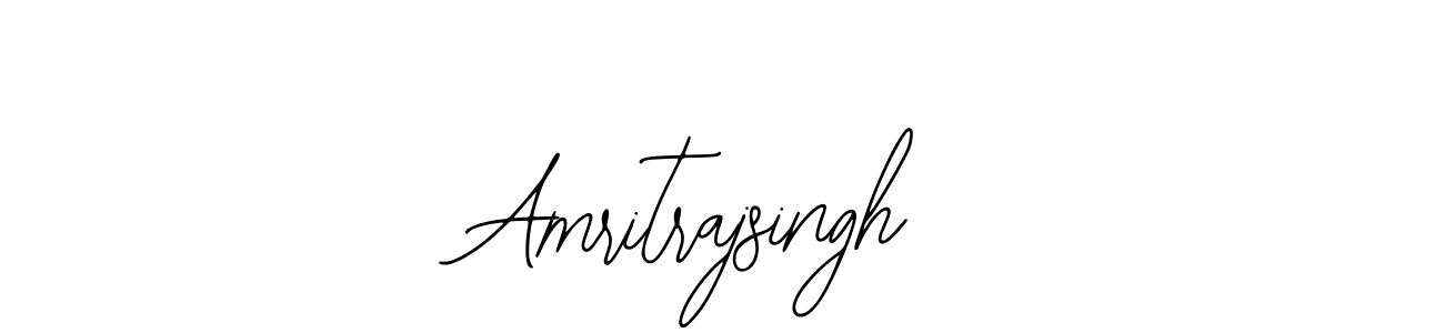 Design your own signature with our free online signature maker. With this signature software, you can create a handwritten (Bearetta-2O07w) signature for name Amritrajsingh. Amritrajsingh signature style 12 images and pictures png
