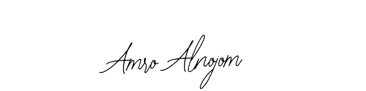 How to make Amro Alnojom signature? Bearetta-2O07w is a professional autograph style. Create handwritten signature for Amro Alnojom name. Amro Alnojom signature style 12 images and pictures png