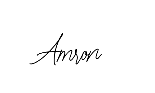 Amron stylish signature style. Best Handwritten Sign (Bearetta-2O07w) for my name. Handwritten Signature Collection Ideas for my name Amron. Amron signature style 12 images and pictures png