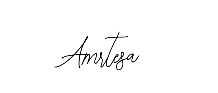 Design your own signature with our free online signature maker. With this signature software, you can create a handwritten (Bearetta-2O07w) signature for name Amrtesa. Amrtesa signature style 12 images and pictures png