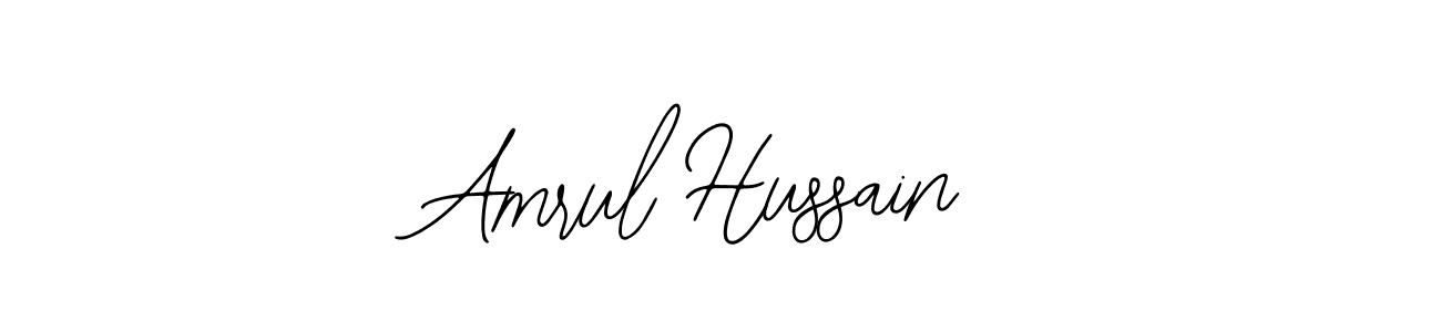 It looks lik you need a new signature style for name Amrul Hussain. Design unique handwritten (Bearetta-2O07w) signature with our free signature maker in just a few clicks. Amrul Hussain signature style 12 images and pictures png