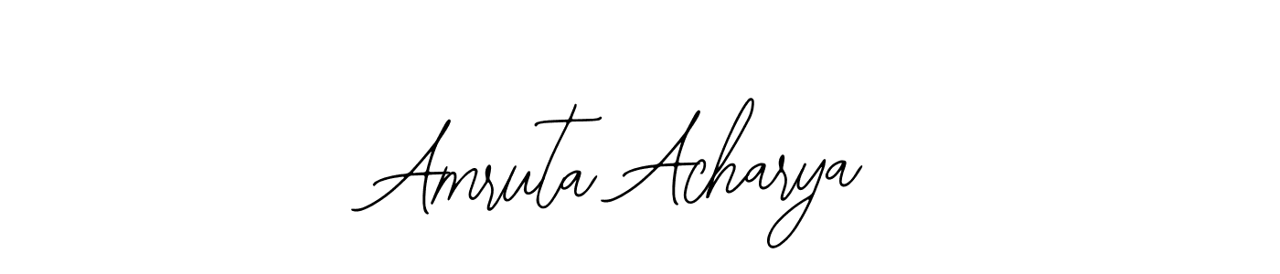 Once you've used our free online signature maker to create your best signature Bearetta-2O07w style, it's time to enjoy all of the benefits that Amruta Acharya name signing documents. Amruta Acharya signature style 12 images and pictures png