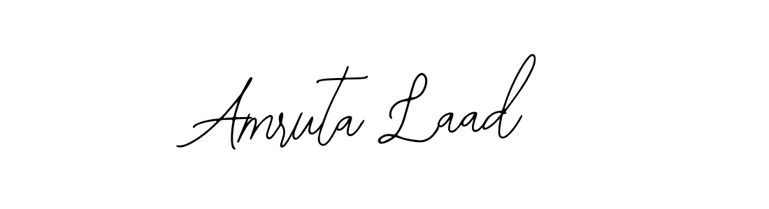 The best way (Bearetta-2O07w) to make a short signature is to pick only two or three words in your name. The name Amruta Laad include a total of six letters. For converting this name. Amruta Laad signature style 12 images and pictures png