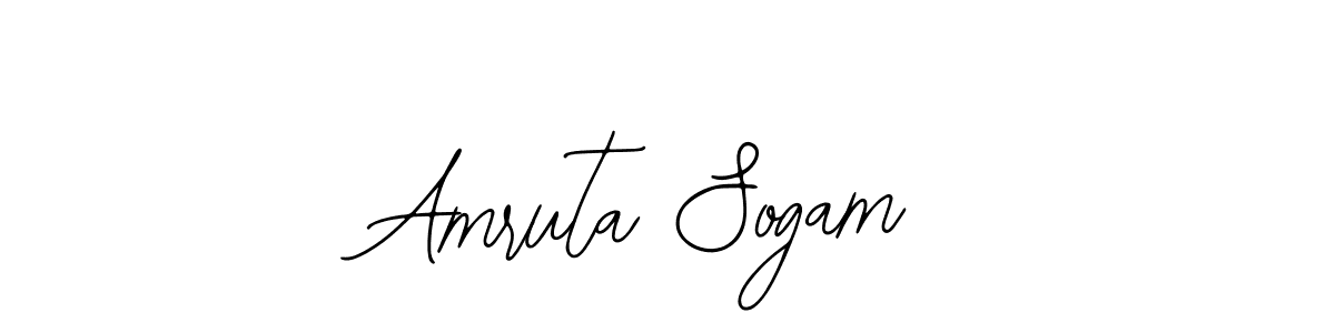 Make a short Amruta Sogam signature style. Manage your documents anywhere anytime using Bearetta-2O07w. Create and add eSignatures, submit forms, share and send files easily. Amruta Sogam signature style 12 images and pictures png