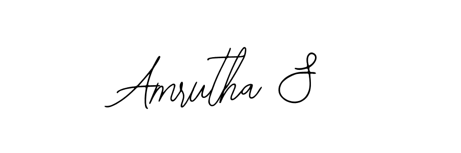 This is the best signature style for the Amrutha S name. Also you like these signature font (Bearetta-2O07w). Mix name signature. Amrutha S signature style 12 images and pictures png