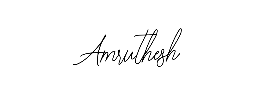 The best way (Bearetta-2O07w) to make a short signature is to pick only two or three words in your name. The name Amruthesh include a total of six letters. For converting this name. Amruthesh signature style 12 images and pictures png