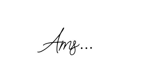 This is the best signature style for the Ams... name. Also you like these signature font (Bearetta-2O07w). Mix name signature. Ams... signature style 12 images and pictures png