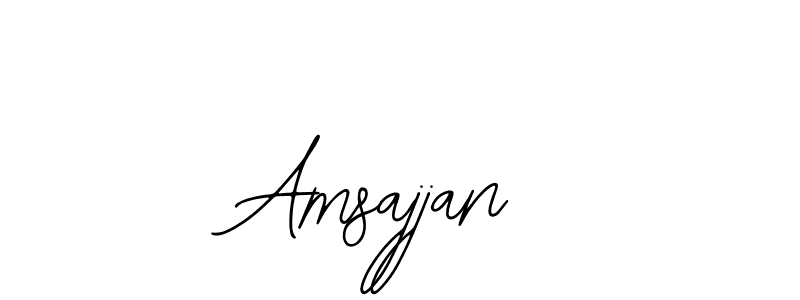 Amsajjan stylish signature style. Best Handwritten Sign (Bearetta-2O07w) for my name. Handwritten Signature Collection Ideas for my name Amsajjan. Amsajjan signature style 12 images and pictures png