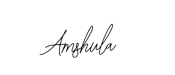 Similarly Bearetta-2O07w is the best handwritten signature design. Signature creator online .You can use it as an online autograph creator for name Amshula. Amshula signature style 12 images and pictures png