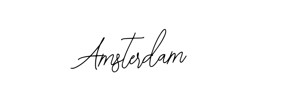 Use a signature maker to create a handwritten signature online. With this signature software, you can design (Bearetta-2O07w) your own signature for name Amsterdam. Amsterdam signature style 12 images and pictures png