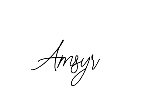 The best way (Bearetta-2O07w) to make a short signature is to pick only two or three words in your name. The name Amsyr include a total of six letters. For converting this name. Amsyr signature style 12 images and pictures png