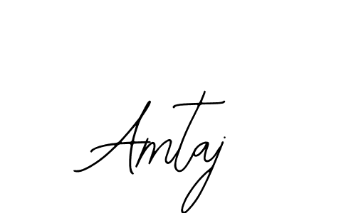 How to Draw Amtaj signature style? Bearetta-2O07w is a latest design signature styles for name Amtaj. Amtaj signature style 12 images and pictures png
