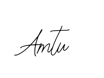 Make a beautiful signature design for name Amtu. With this signature (Bearetta-2O07w) style, you can create a handwritten signature for free. Amtu signature style 12 images and pictures png