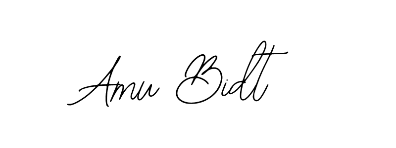Once you've used our free online signature maker to create your best signature Bearetta-2O07w style, it's time to enjoy all of the benefits that Amu Bidt name signing documents. Amu Bidt signature style 12 images and pictures png