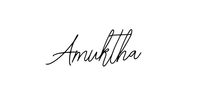 if you are searching for the best signature style for your name Amuktha. so please give up your signature search. here we have designed multiple signature styles  using Bearetta-2O07w. Amuktha signature style 12 images and pictures png