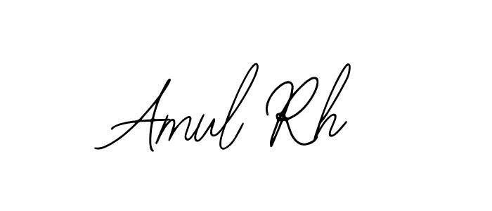 if you are searching for the best signature style for your name Amul Rh. so please give up your signature search. here we have designed multiple signature styles  using Bearetta-2O07w. Amul Rh signature style 12 images and pictures png