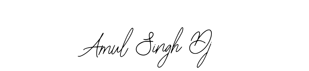 You should practise on your own different ways (Bearetta-2O07w) to write your name (Amul Singh Dj) in signature. don't let someone else do it for you. Amul Singh Dj signature style 12 images and pictures png