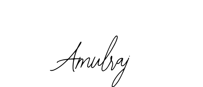 Use a signature maker to create a handwritten signature online. With this signature software, you can design (Bearetta-2O07w) your own signature for name Amulraj. Amulraj signature style 12 images and pictures png