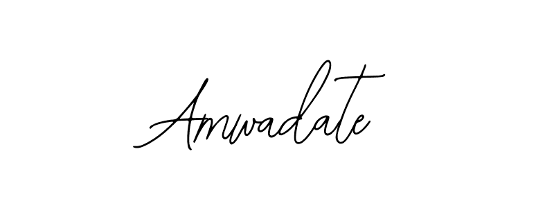 How to Draw Amwadate signature style? Bearetta-2O07w is a latest design signature styles for name Amwadate. Amwadate signature style 12 images and pictures png