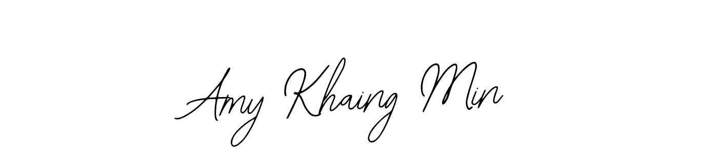 Make a beautiful signature design for name Amy Khaing Min. Use this online signature maker to create a handwritten signature for free. Amy Khaing Min signature style 12 images and pictures png