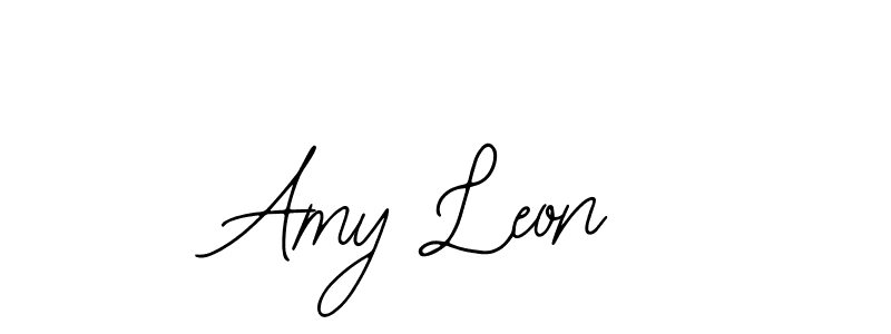 How to make Amy Leon signature? Bearetta-2O07w is a professional autograph style. Create handwritten signature for Amy Leon name. Amy Leon signature style 12 images and pictures png