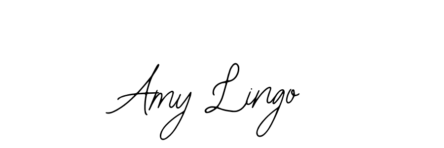 Design your own signature with our free online signature maker. With this signature software, you can create a handwritten (Bearetta-2O07w) signature for name Amy Lingo. Amy Lingo signature style 12 images and pictures png