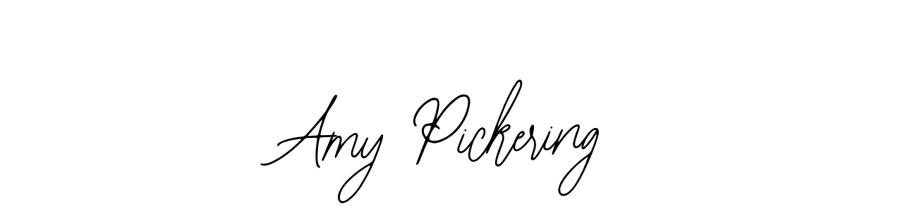 Use a signature maker to create a handwritten signature online. With this signature software, you can design (Bearetta-2O07w) your own signature for name Amy Pickering. Amy Pickering signature style 12 images and pictures png