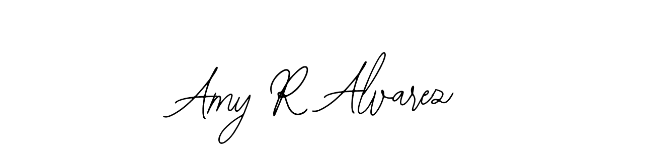 You should practise on your own different ways (Bearetta-2O07w) to write your name (Amy R Alvarez) in signature. don't let someone else do it for you. Amy R Alvarez signature style 12 images and pictures png
