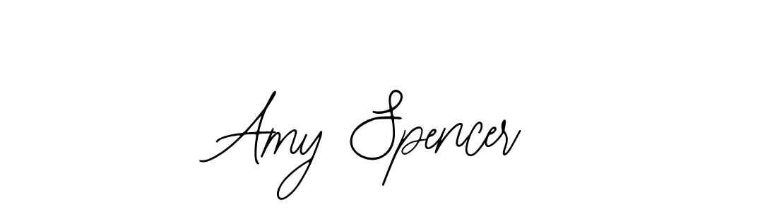 You should practise on your own different ways (Bearetta-2O07w) to write your name (Amy Spencer) in signature. don't let someone else do it for you. Amy Spencer signature style 12 images and pictures png