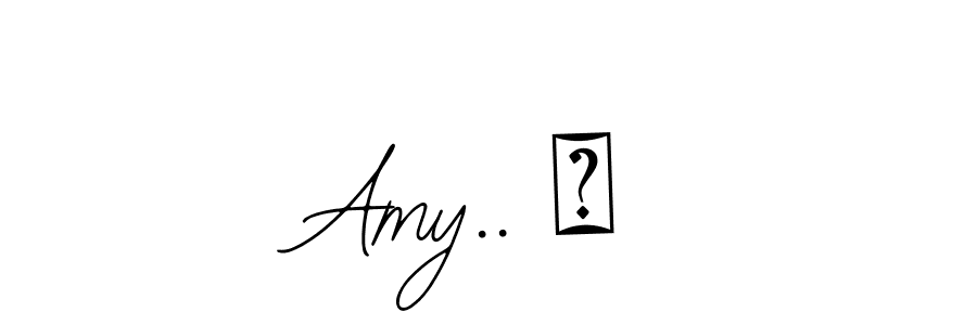 You should practise on your own different ways (Bearetta-2O07w) to write your name (Amy.. ♥) in signature. don't let someone else do it for you. Amy.. ♥ signature style 12 images and pictures png