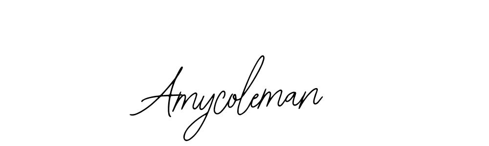 The best way (Bearetta-2O07w) to make a short signature is to pick only two or three words in your name. The name Amycoleman include a total of six letters. For converting this name. Amycoleman signature style 12 images and pictures png