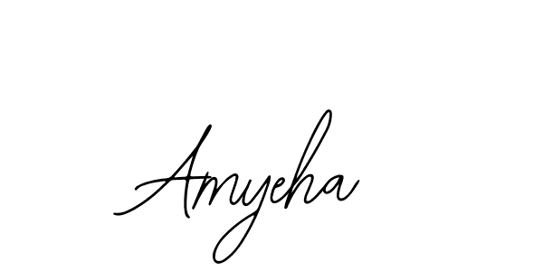 You should practise on your own different ways (Bearetta-2O07w) to write your name (Amyeha) in signature. don't let someone else do it for you. Amyeha signature style 12 images and pictures png