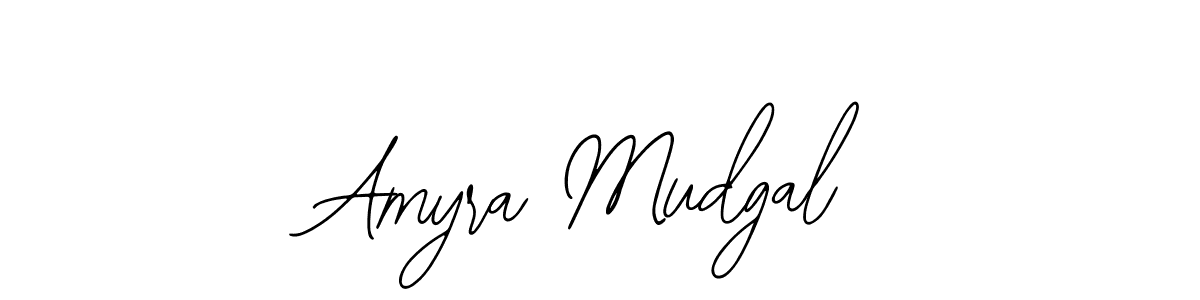 if you are searching for the best signature style for your name Amyra Mudgal. so please give up your signature search. here we have designed multiple signature styles  using Bearetta-2O07w. Amyra Mudgal signature style 12 images and pictures png