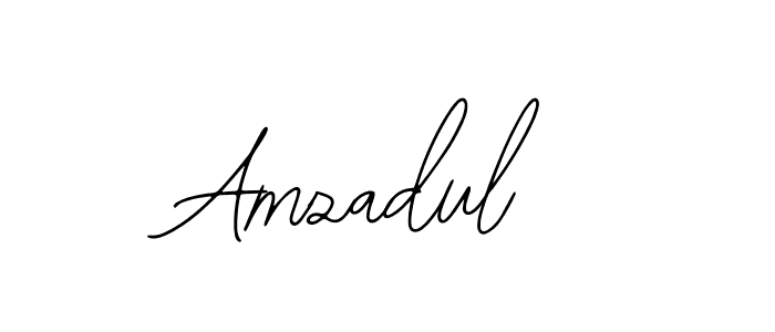 How to make Amzadul signature? Bearetta-2O07w is a professional autograph style. Create handwritten signature for Amzadul name. Amzadul signature style 12 images and pictures png