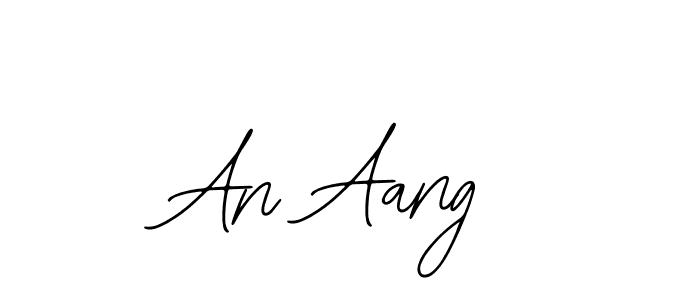 Use a signature maker to create a handwritten signature online. With this signature software, you can design (Bearetta-2O07w) your own signature for name An Aang. An Aang signature style 12 images and pictures png