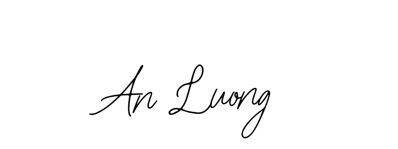 Make a beautiful signature design for name An Luong. With this signature (Bearetta-2O07w) style, you can create a handwritten signature for free. An Luong signature style 12 images and pictures png