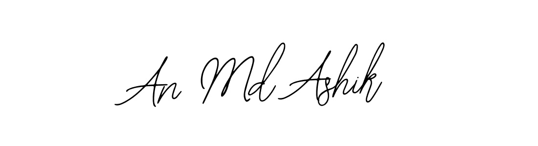 if you are searching for the best signature style for your name An Md Ashik. so please give up your signature search. here we have designed multiple signature styles  using Bearetta-2O07w. An Md Ashik signature style 12 images and pictures png
