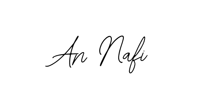 Make a beautiful signature design for name An Nafi. With this signature (Bearetta-2O07w) style, you can create a handwritten signature for free. An Nafi signature style 12 images and pictures png