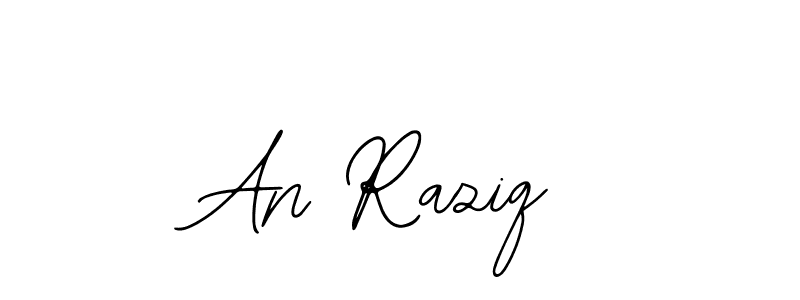 How to make An Raziq name signature. Use Bearetta-2O07w style for creating short signs online. This is the latest handwritten sign. An Raziq signature style 12 images and pictures png