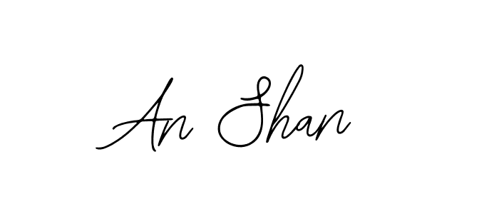 Similarly Bearetta-2O07w is the best handwritten signature design. Signature creator online .You can use it as an online autograph creator for name An Shan. An Shan signature style 12 images and pictures png