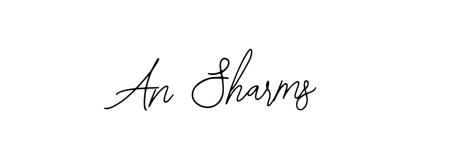 See photos of An Sharms official signature by Spectra . Check more albums & portfolios. Read reviews & check more about Bearetta-2O07w font. An Sharms signature style 12 images and pictures png