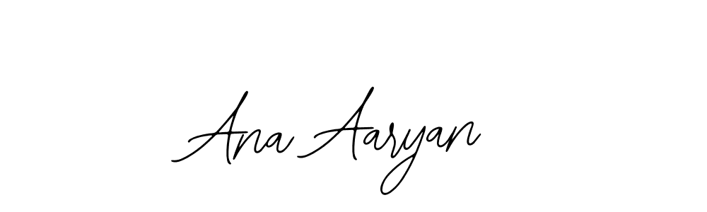 The best way (Bearetta-2O07w) to make a short signature is to pick only two or three words in your name. The name Ana Aaryan include a total of six letters. For converting this name. Ana Aaryan signature style 12 images and pictures png