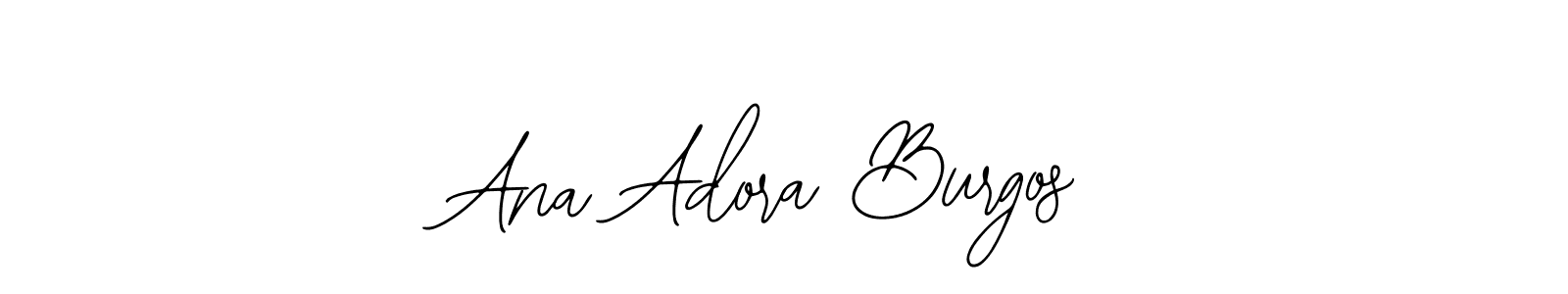 Design your own signature with our free online signature maker. With this signature software, you can create a handwritten (Bearetta-2O07w) signature for name Ana Adora Burgos. Ana Adora Burgos signature style 12 images and pictures png