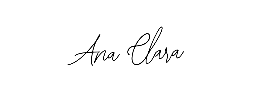Use a signature maker to create a handwritten signature online. With this signature software, you can design (Bearetta-2O07w) your own signature for name Ana Clara. Ana Clara signature style 12 images and pictures png